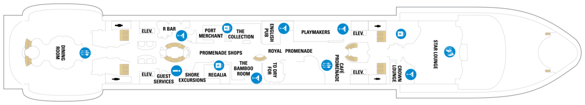 Royal Caribbean International, Navigator of the Seas, Deck 5.png